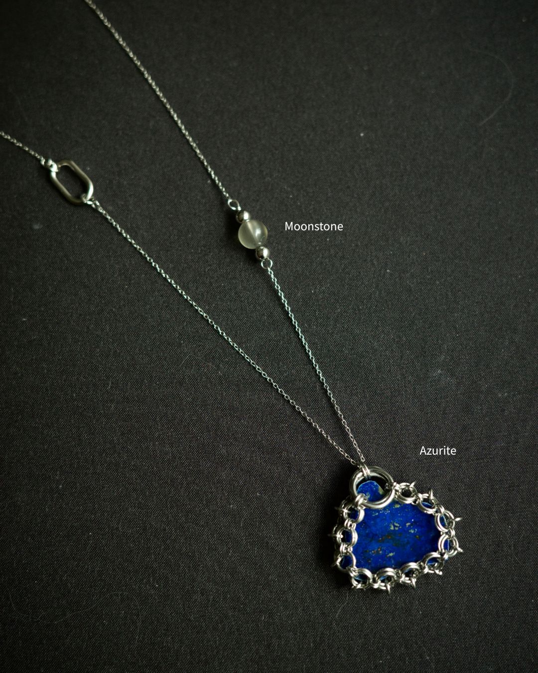 藍銅礦項鍊 thumbnail