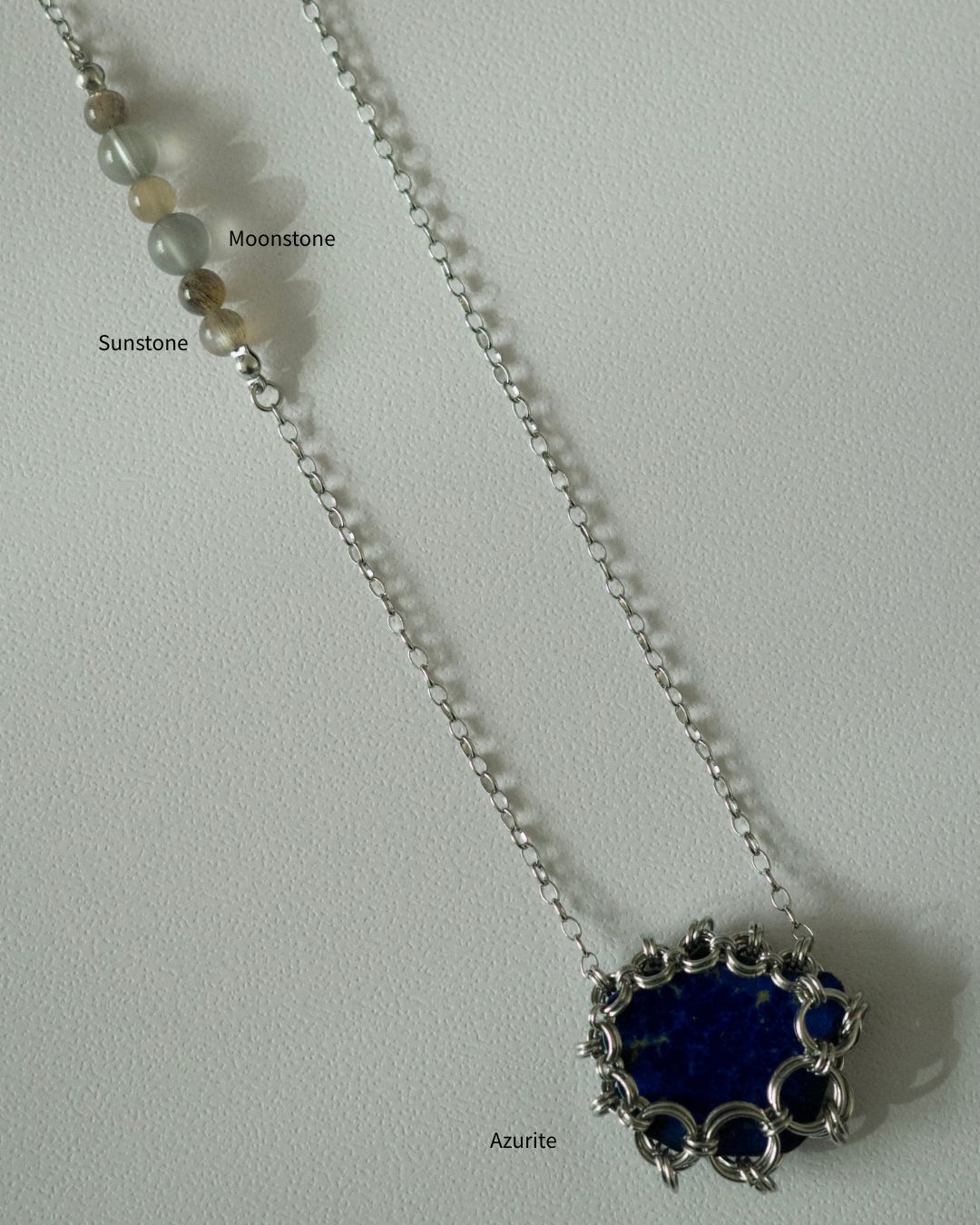 藍銅礦項鍊 thumbnail